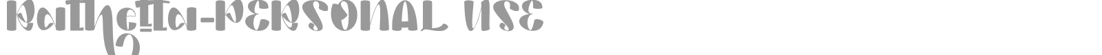 Rathetta font preview